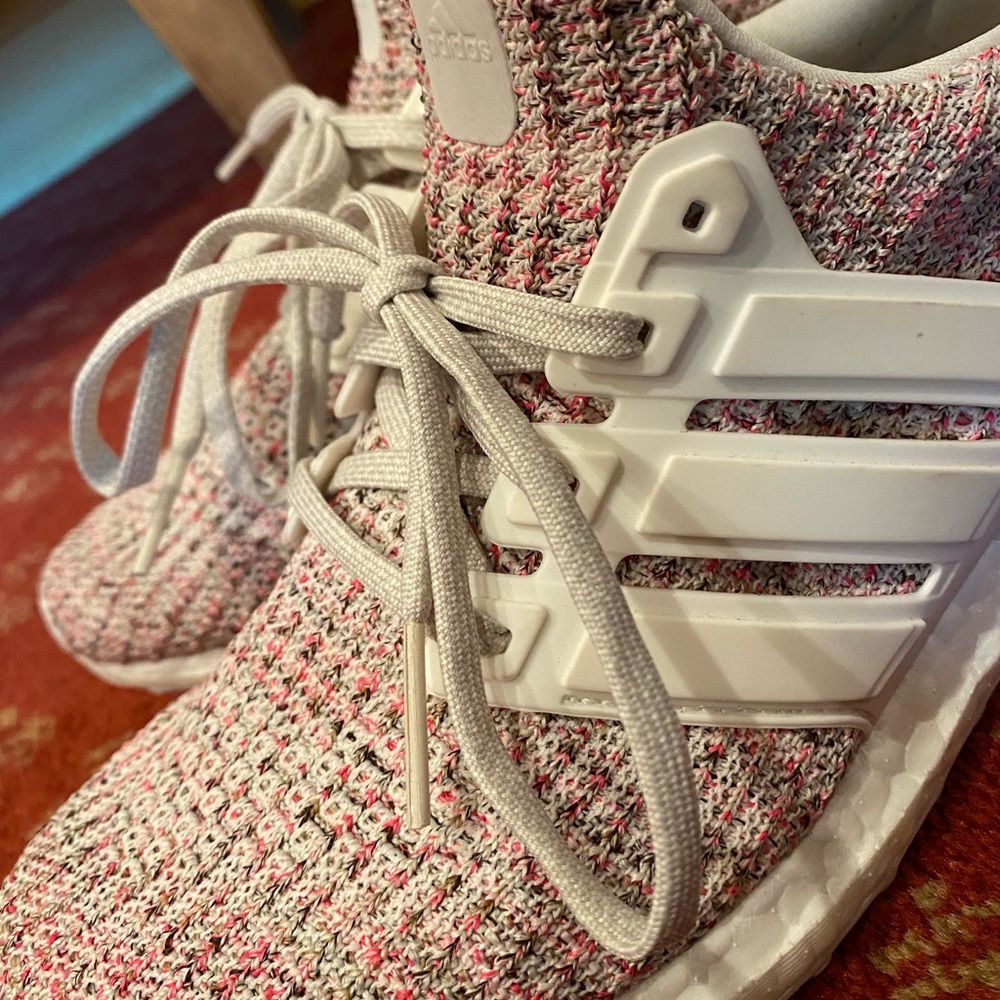 RARE Adidas Ultraboost pink colorful size 6.5 - Picture 6 of 10